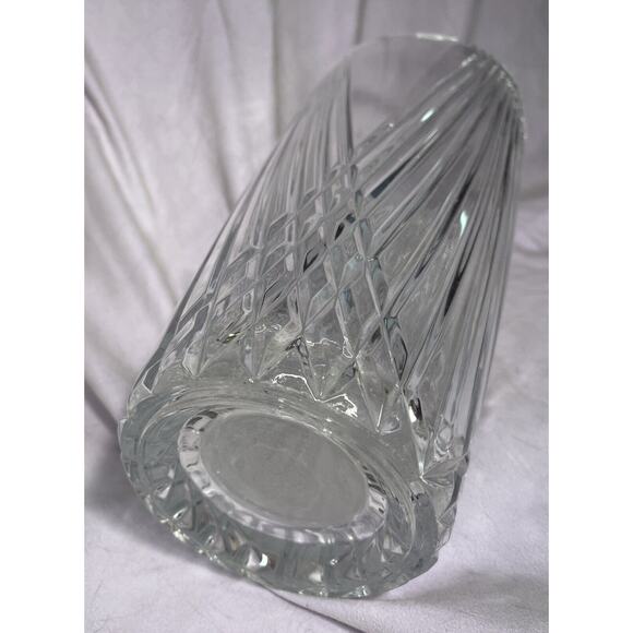 Arc International Cristal d'Arques ~ Genuine Lead Crystal 11 3/4” Vase - Picture 3 of 5